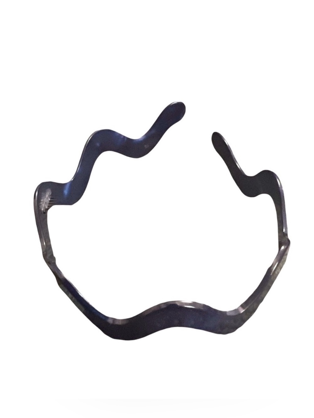 Pearlescant Blue Vintage French Headband,‎ Deadstock/Unworn